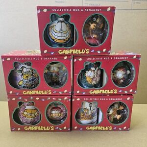Garfield Mug And Ornament New In Box Lot